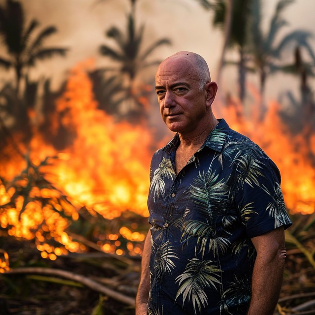 Nghi án Jeff Bezos 'quỵt' tiền từ thiện: Cam kết quyên góp 100 triệu USD cho vụ cháy rừng Hawaii nhưng không thấy đâu, né tránh giải trình - Ảnh 1.
