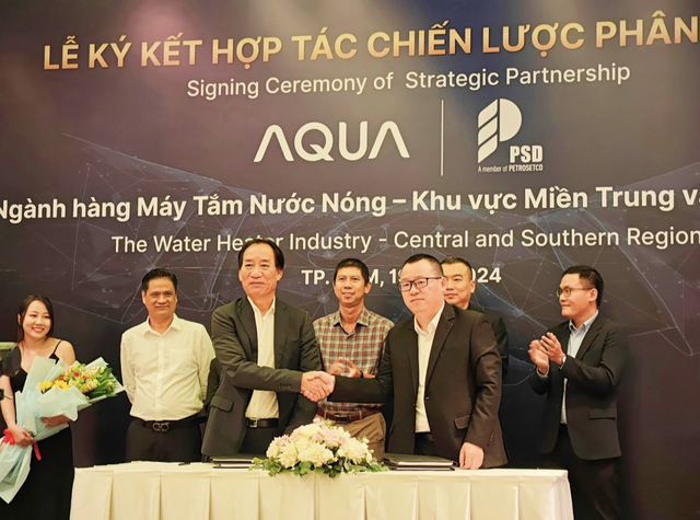 AQUA Việt Nam công bố hợp tác chiến lược phân phối ngành hàng Máy Tắm Nước Nóng cùng đơn vị thành viên của Tổng công ty PETROSETCO
 - Ảnh 1.