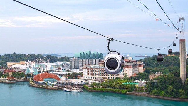 Choáng với cách người Singapore làm du lịch: Thiết kế cabin cáp treo độc nhất vô nhị trên thế giới, bề mặt crôm, tầm nhìn panorama, được ví là ‘đến từ tương lai’  - Ảnh 2.