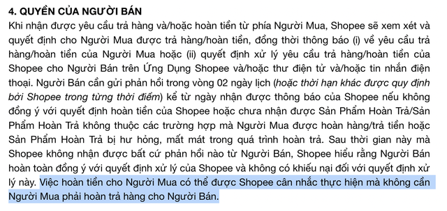 Chính sách hoàn hàng của Shopee thế nào mà khách mua bikini mặc đến &quot;ố vàng&quot;, sau 1 tuần vẫn được trả? - Ảnh 2.