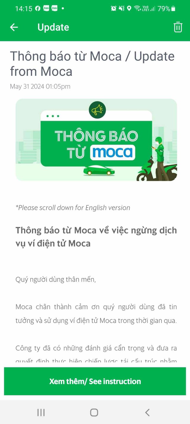 Vì đâu Grab buông mảng ví điện tử, chỉ còn nhận thanh toán qua MoMo, ZaloPay, thẻ ngân hàng?- Ảnh 2.