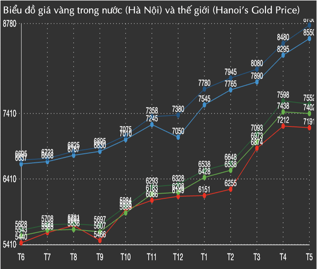 Hội đồng Vàng Thế giới: Cầu vàng Việt Nam cao nhất 10 năm, đẩy giá vàng tăng lên mức cao nhất mọi thời đại! - Ảnh 3.
