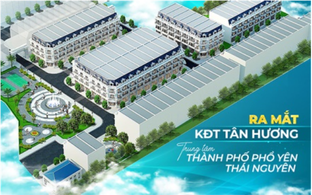 Toàn cảnh thành phố Phổ Yên Thái Nguyên - trung tâm công nghiệp phía Bắc