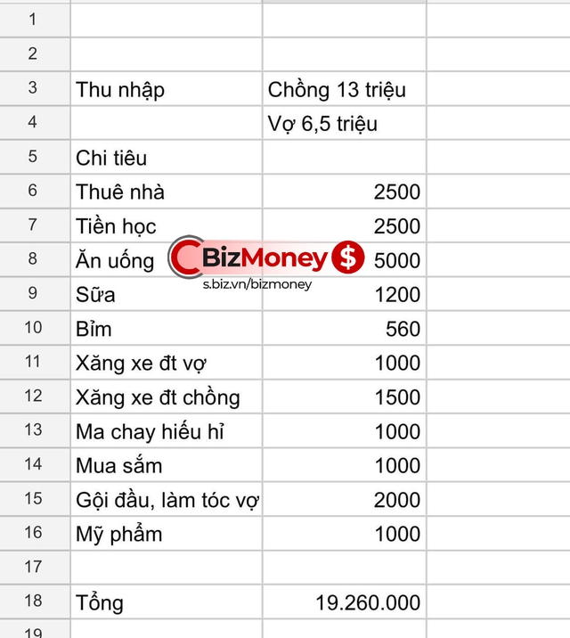 2 vợ chồng thu nhập 20 triệu đồng, tháng nào cũng 'cháy túi': CĐM nhìn 1 khoản mục chi tiêu của cô vợ mà tá hoả!- Ảnh 2.