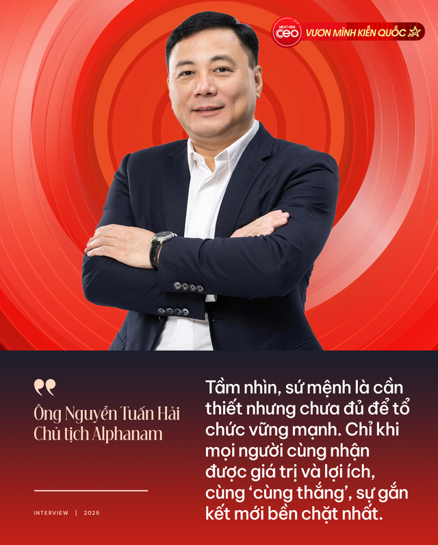 Chủ tịch Alphanam Nguyễn Tuấn Hải: Chọn đúng người, giao đúng việc - triết lý nhân sự giúp các thế hệ Gen X, Y, Z vừa được học, vừa được hành - Ảnh 4.
