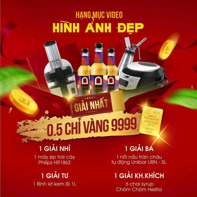 Pha chế cùng syrup Chôm Chôm Hestia: sân chơi sáng tạo với giải thưởng 2 chỉ vàng - Ảnh 4.