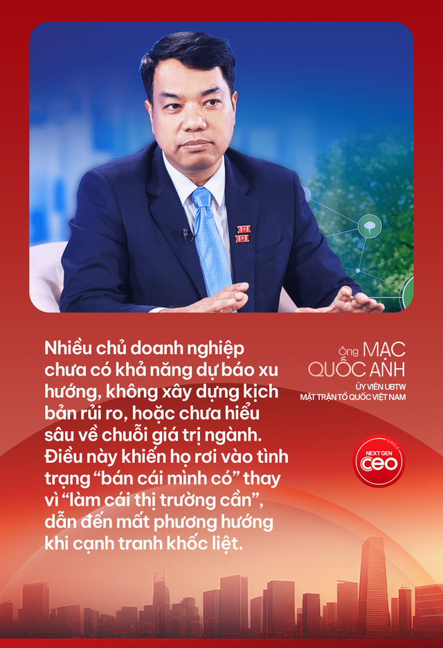 Phó Chủ tịch HANOISME TS. Mạc Quốc Anh: Khi kinh tế tư nhân ‘thức tỉnh sứ mệnh’, lãnh đạo phải bỏ quản trị cảm tính để bước vào kỷ nguyên minh bạch - dữ liệu - văn hóa- Ảnh 3. Phó Chủ tịch HANOISME TS. Mạc Quốc Anh: Khi kinh tế tư nhân ‘thức tỉnh sứ mệnh’, lãnh đạo phải bỏ quản trị cảm tính để bước vào kỷ nguyên minh bạch - dữ liệu - văn hóa- Ảnh 3.