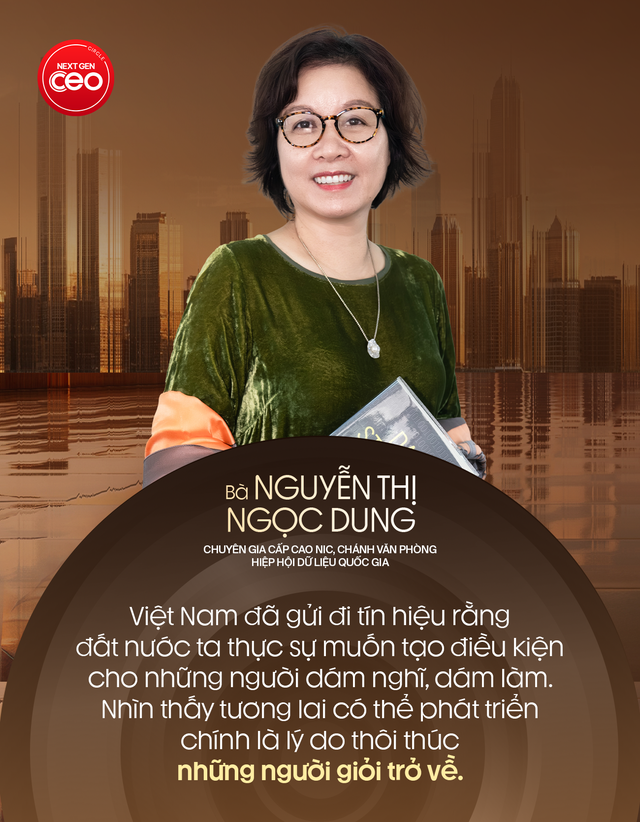 Chuyên gia cấp cao NIC, Chánh Văn phòng Hiệp hội Dữ liệu Quốc gia nhắn CEO thế hệ tiếp nối: Con đường bạn đi có lúc gập ghềnh, có lúc ‘gặp tường’, vậy hãy tìm đường vòng, trèo qua hoặc phá tường đi! - Ảnh 6.