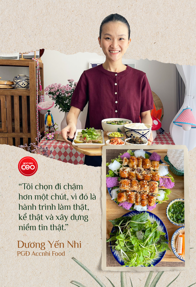 PGĐ Accnhi Food: Tôi muốn sẽ được nhìn nhận như một người trẻ dám khởi nghiệp sản xuất, dám theo đuổi giá trị thật trong thời đại mà mọi thứ đều có thể “tăng tốc bằng shortcut” - Ảnh 3.