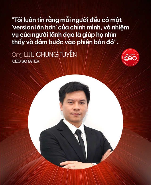CEO SotaTek Lưu Chung Tuyến: Thoát khỏi cái bóng gia công để phát triển công nghệ lõi cho Việt Nam - Ảnh 3.