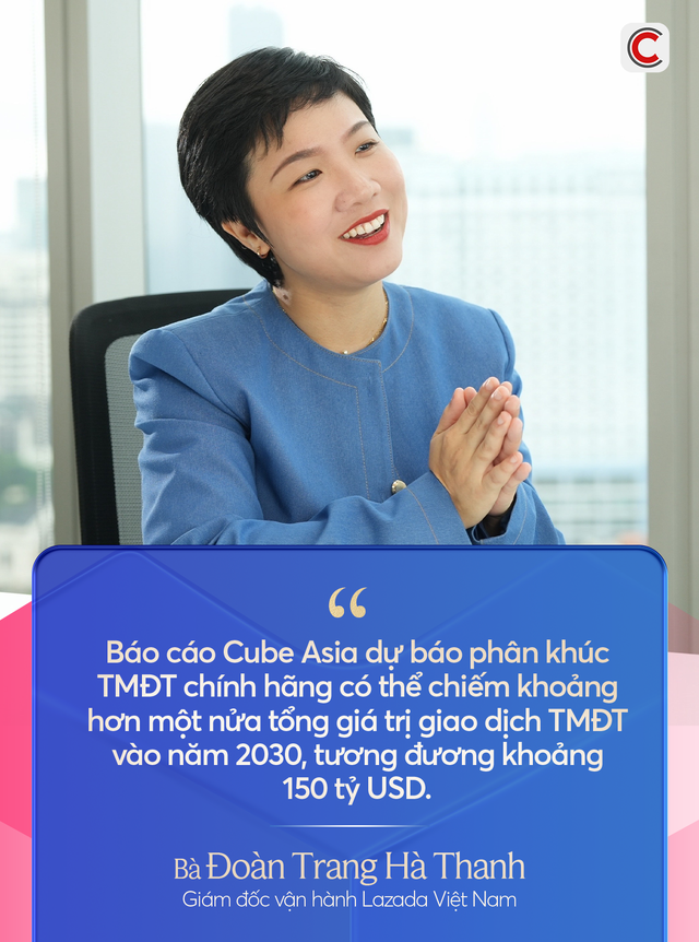 Bà Thanh Đoàn nói về thương mại điện tử Việt Nam và xu hướng hàng chính hãng mới - Ảnh 3. Bà Thanh Đoàn nói về thương mại điện tử Việt Nam và xu hướng hàng chính hãng mới - Ảnh 3.