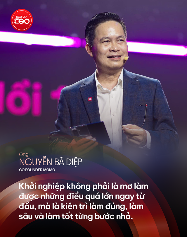 Ông Nguyễn Bá Diệp - Co Founder MoMo: "Kinh doanh nói cho cùng, đều xoay quanh việc bán hàng: bán sản phẩm, bán ý tưởng, thậm chí bán quan điểm trong các mối quan hệ hàng ngày" - Ảnh 6.