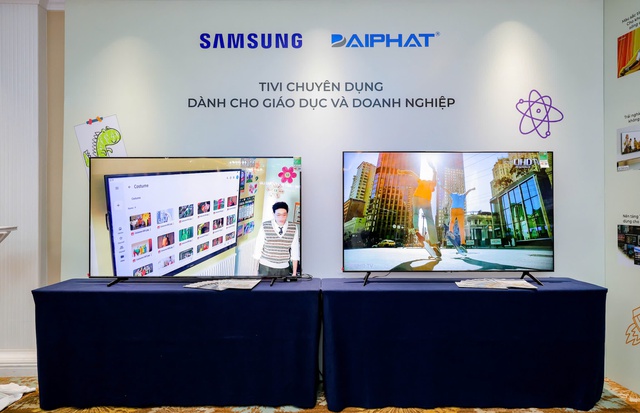 Samsung giới thiệu Bảng tương tác Android WAF và TV chuyên dụng cho giáo dục- Ảnh 4. Samsung giới thiệu Bảng tương tác Android WAF và TV chuyên dụng cho giáo dục- Ảnh 4.