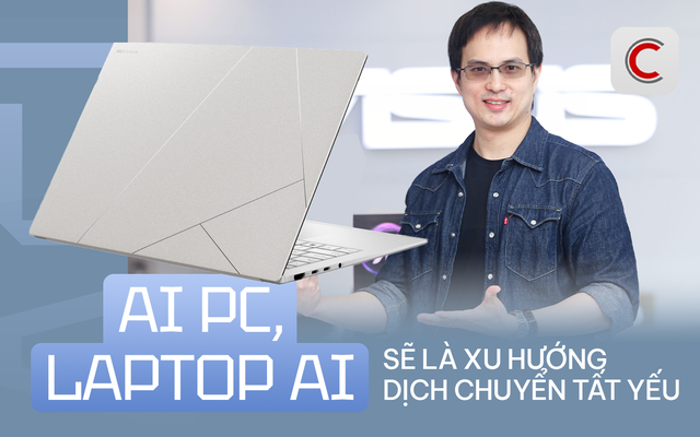Sếp Asus: Sự chuyển đổi sang AI PC sẽ là bước tiến lớn tiếp theo của ngành công nghiệp- Ảnh 1. Sếp Asus: Sự chuyển đổi sang AI PC sẽ là bước tiến lớn tiếp theo của ngành công nghiệp- Ảnh 1.