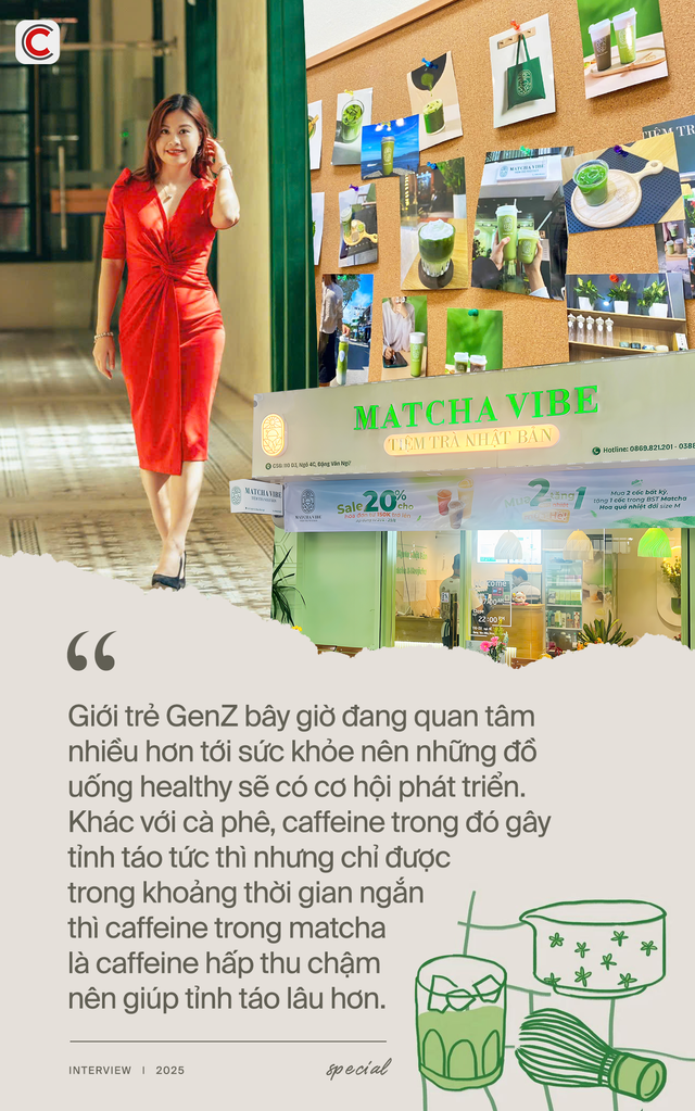Founder Matcha Vibe: ”Giá đồ uống ở Việt Nam đang nằm ở mức cao nhưng mọi người xem đó là điều bình thường” - Ảnh 6.