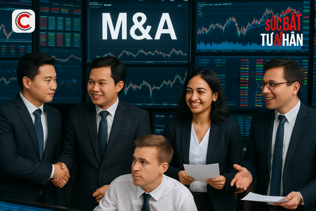 Thị trường M&A Việt Nam tháng 7/2025 bùng nổ: 34 thương vụ trị giá gần 800 triệu USD, bất động sản dẫn sóng - Ảnh 1.