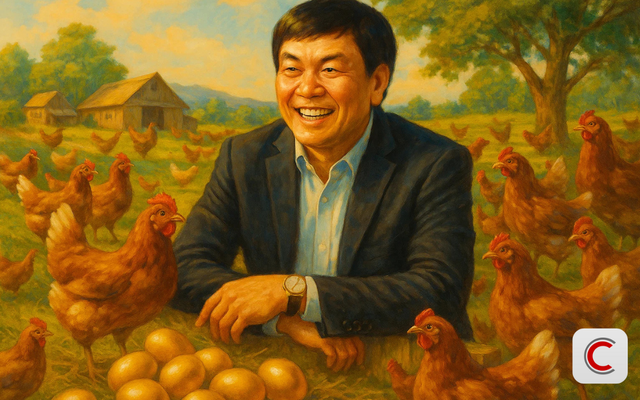 Đàn gà của tỷ phú Trần Đình Long đẻ 1 triệu quả trứng mỗi ngày, lợi nhuận tăng trưởng 135% - Ảnh 1.