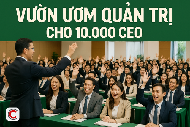 Đề xuất thành lập "Vườn ươm quản trị" đào tạo cho 10.000 CEO - Ảnh 1.
