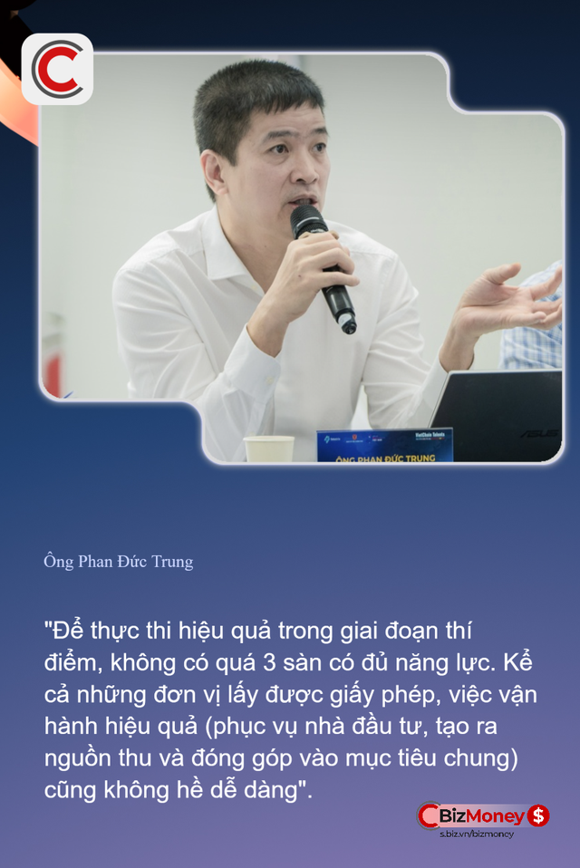 Chủ tịch VBA Phan Đức Trung: Không có quá 3 sàn tiền số có đủ năng lực vận hành ở giai đoạn thí điểm - Ảnh 3.