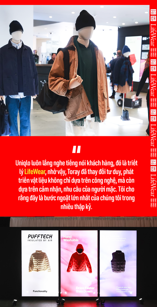 Chủ tịch Toray Industries kể về ‘mối duyên’ với Uniqlo: 20 năm tạo nên ‘chất liệu của giấc mơ’, từ HeatTech đến mục tiêu doanh số 10.000 tỷ Yên - Ảnh 3.