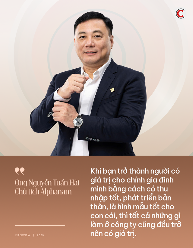 Chủ tịch Alphanam Nguyễn Tuấn Hải: Chọn đúng người, giao đúng việc – triết lý nhân sự giúp các thế hệ Gen X, Y, Z vừa được học, vừa được hành - Ảnh 2.