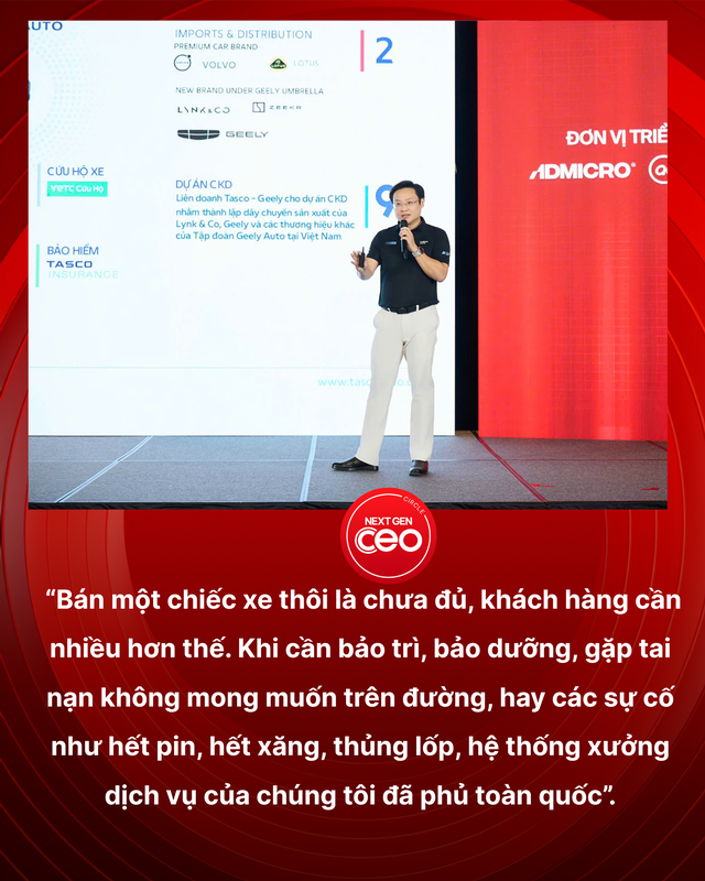 CEO Tasco Auto Hoàng Anh Tuấn: Nghĩ lớn không chỉ là bán thêm nhiều xe, mà làm cả những việc rất nhỏ như rửa xe 5 phút với 39.000 đồng, nhưng đáp ứng đúng nhu cầu của khách hàng - Ảnh 3.