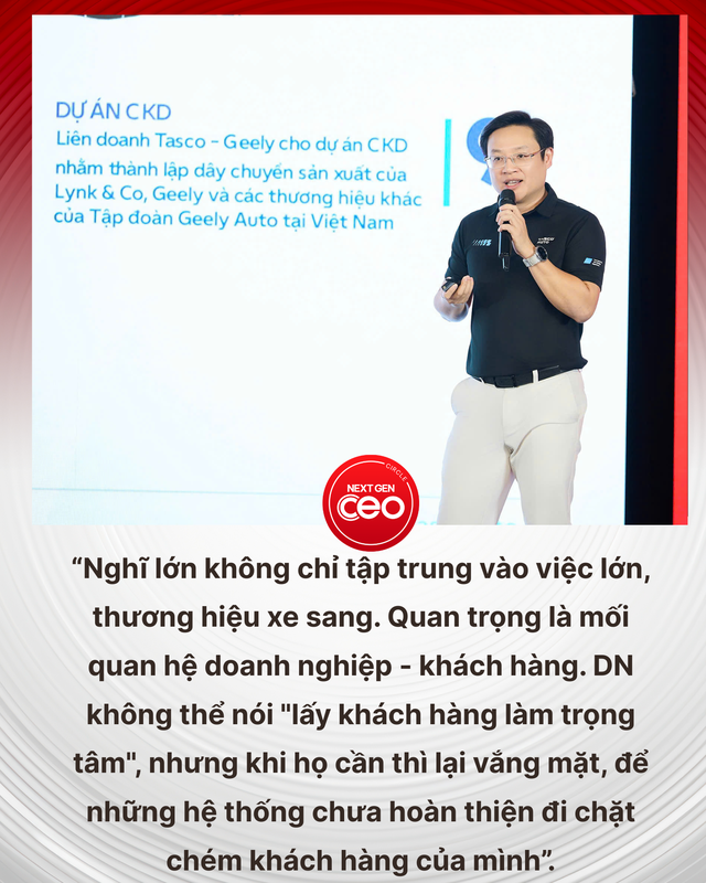 CEO Tasco Auto Hoàng Anh Tuấn: Nghĩ lớn không chỉ là bán thêm nhiều xe, mà làm cả những việc rất nhỏ như rửa xe 5 phút với 39.000 đồng, nhưng đáp ứng đúng nhu cầu của khách hàng - Ảnh 5.