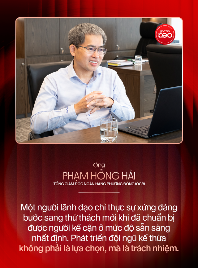 CEO Phạm Hồng Hải chia sẻ triết lý lãnh đạo trong ngành tài chính tại OCB - Ảnh 7. CEO Phạm Hồng Hải chia sẻ triết lý lãnh đạo trong ngành tài chính tại OCB - Ảnh 7.