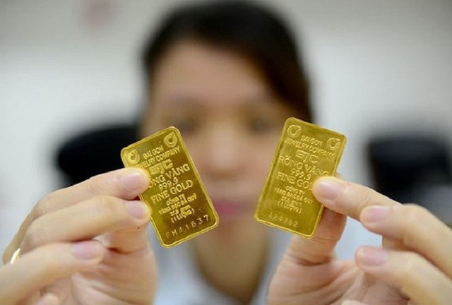 Giá vàng trở lại mốc cao nhất trong 2 tuần - Ảnh 1.