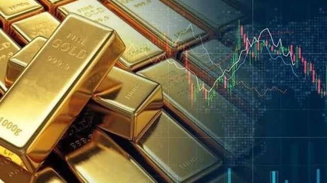 Giá vàng hôm nay 14 / 10: Tăng rồi lại giảm , thị trường kinh doanh biến động - Ảnh 1.
