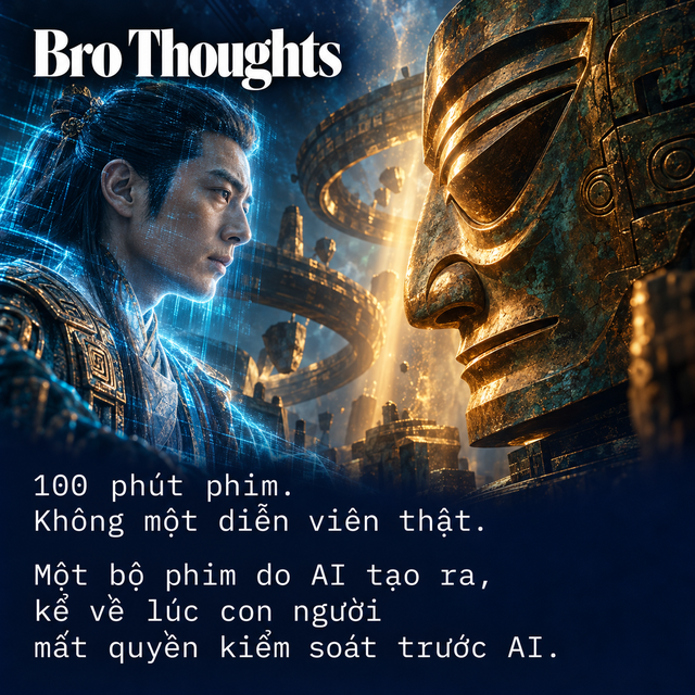 Tam Tinh Đôi: Vị Lai Vãng Sự - Phim AI chiếu rạp đầu tiên của Trung Quốc có gì đặc biệt? - Ảnh 1.