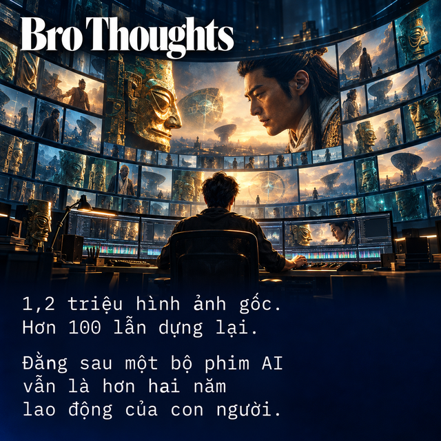 Tam Tinh Đôi: Vị Lai Vãng Sự - Phim AI chiếu rạp đầu tiên của Trung Quốc có gì đặc biệt? - Ảnh 2.