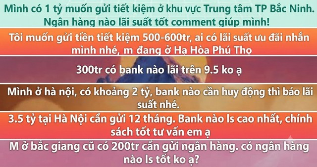 BĐS, chứng khoán, vàng ảm đạm, người dân 'săn' ngân hàng lãi cao gửi tiết kiệm - Ảnh 1.