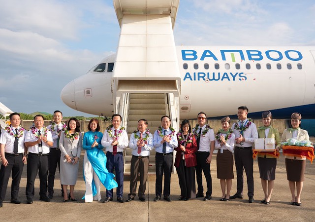 Bamboo Airways khai trương đường bay quốc tế tại sân bay Phù Cát - Ảnh 1.