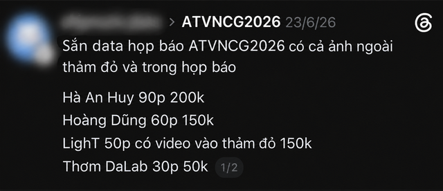 Phía sau những dòng “dư data, ib booking” rộ lên trên Threads: Cơn sốt ảnh sao Việt và vùng xám của văn hóa người hâm mộ - Ảnh 7.