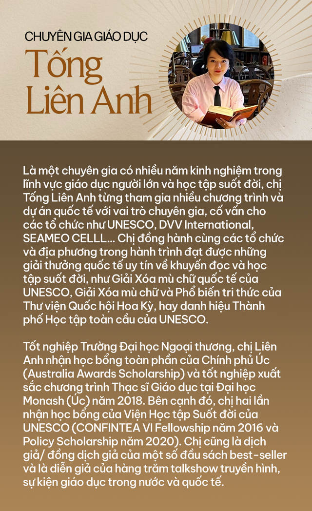 Chuyên gia giáo dục Tống Liên Anh: Luôn giữ tâm thế “tôi còn rất nhiều điều chưa biết”, chỉ ra 3 năng lực rất quan trọng trong thời đại AI  - Ảnh 1.