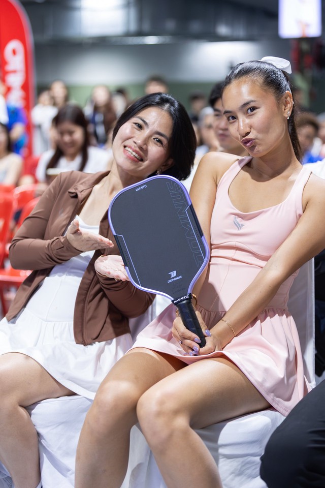 "Công chúa" pickleball gốc Việt Alix Truong hạ gục Anna "Thu Thuỷ" ngay trận mở màn MLP 2026 - Ảnh 1.