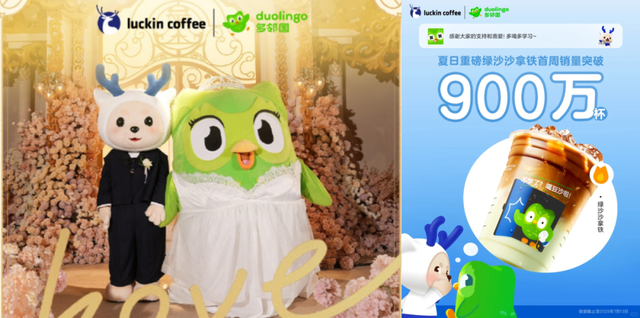 Khi Luckin Coffee và Duolingo
