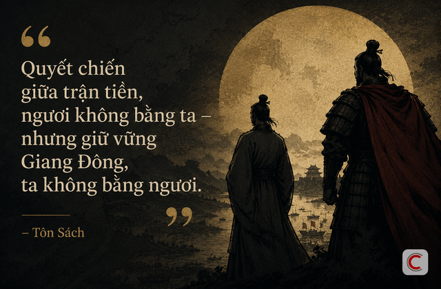 Tôn Sách chọn em trai kém xông pha hơn mình kế vị: Bài học chọn người đúng giai đoạn, không phải đúng gu - Ảnh 2.