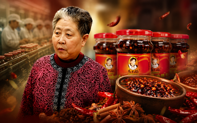 Người phụ nữ không biết chữ đứng sau lọ dầu ớt