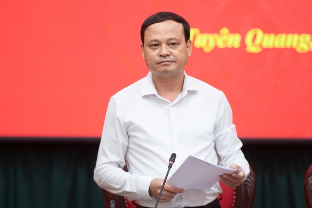 Trực tiếp: Tuyên Quang họp báo thông tin vụ 146 điểm 10 Toán - Ảnh 1.