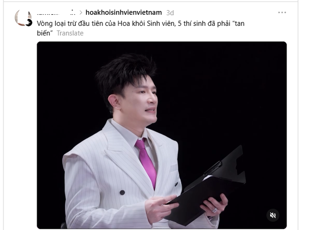 Thi hoa khôi mà như