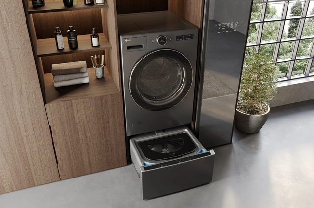 LG quảng bá máy giặt sấy "một chạm", nhưng nhiều bài thử nghiệm chỉ ra cái giá phải trả là thời gian chờ đợi - Ảnh 1.