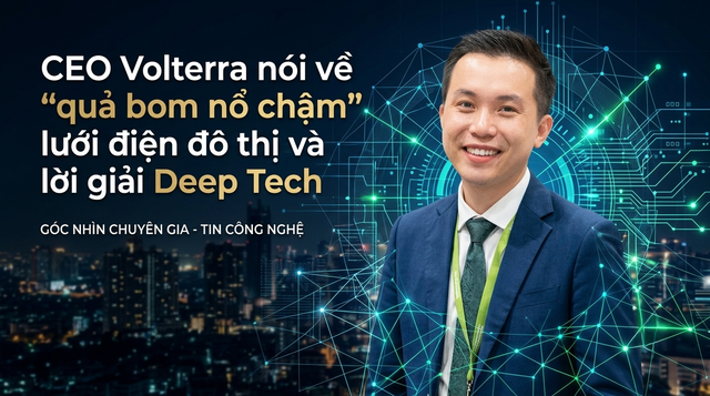CEO Volterra chia sẻ về lưới điện đô thị và giải pháp Deep Tech cho xe điện 2026 - Ảnh 1.