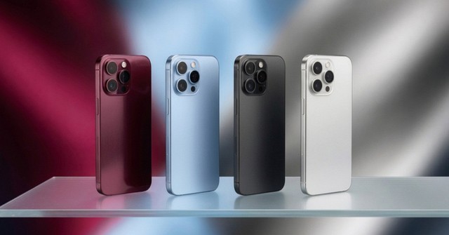 IPhone 18 Pro ra mắt với hai màu mới: Xanh băng và đỏ burgundy hấp dẫn - Ảnh 1.