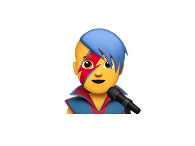 
Một nam danh ca trong thế giới Emoji thì sẽ trông như thế này.

