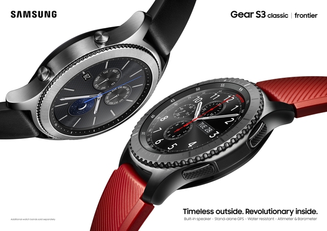 
Bạn có thể nhận được sự giống nhau đến hoàn hảo của Gear S3 và các đồng hồ truyền thống sang trọng.
