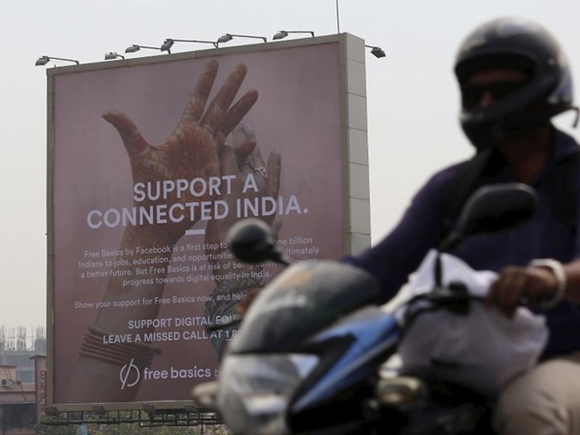 Dự án Free Basics của Facebook bị chính phủ Ấn Độ từ chối. Ảnh: ndtv.