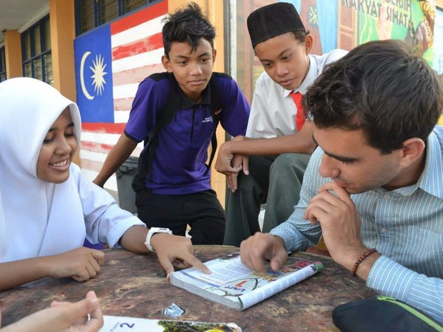 Mark Abadi trong một buổi giảng dạy tại Malaysia.
