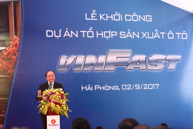 Vingroup khởi công dự án sản xuất ô tô, xe máy điện mang thương hiệu Việt, nhà máy đặt tại Hải Phòng - Ảnh 2.